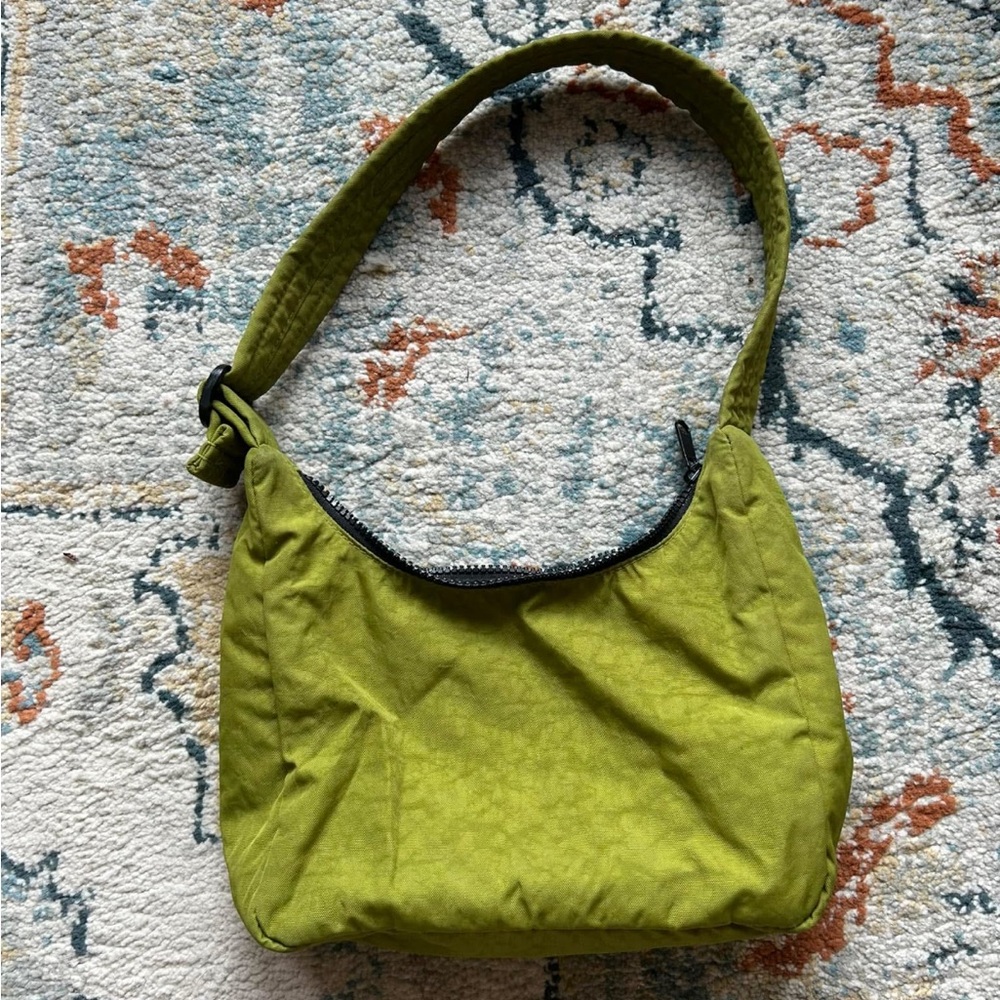 BAGGU Avocado Mini Nylon Shoulder